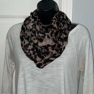Leopard Print Infinity Scarf